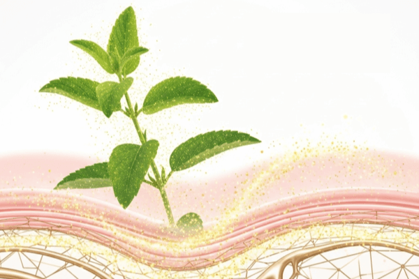 ハリの質をサポート：メリッサエキス