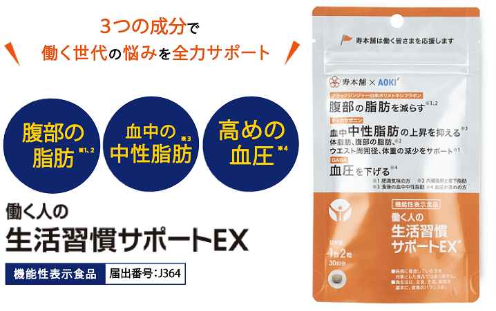 働く人の生活習慣サポートEX